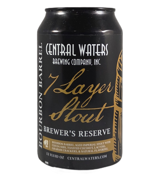 Brewer's Reserve 7 Layer Stout Central Waters Brewing Company 1