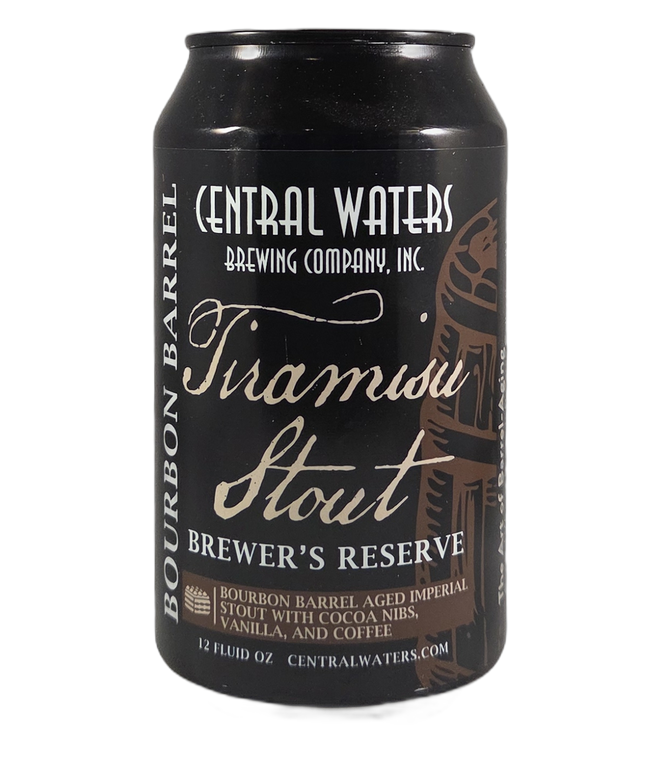 Brewer's Reserve Tiramisu Stout Central Waters Brewing Company 1