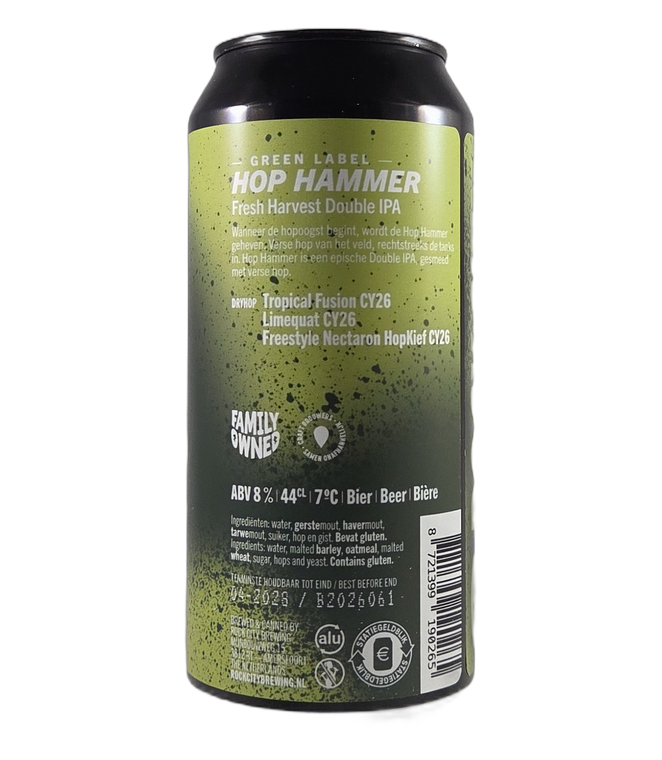 Hop Hammer (Green Label) Rock City Brewing 2